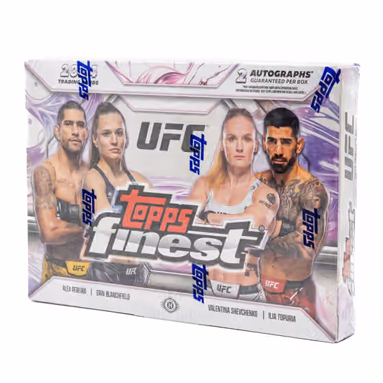 2024 Topps Finest UFC Hobby Box view 1