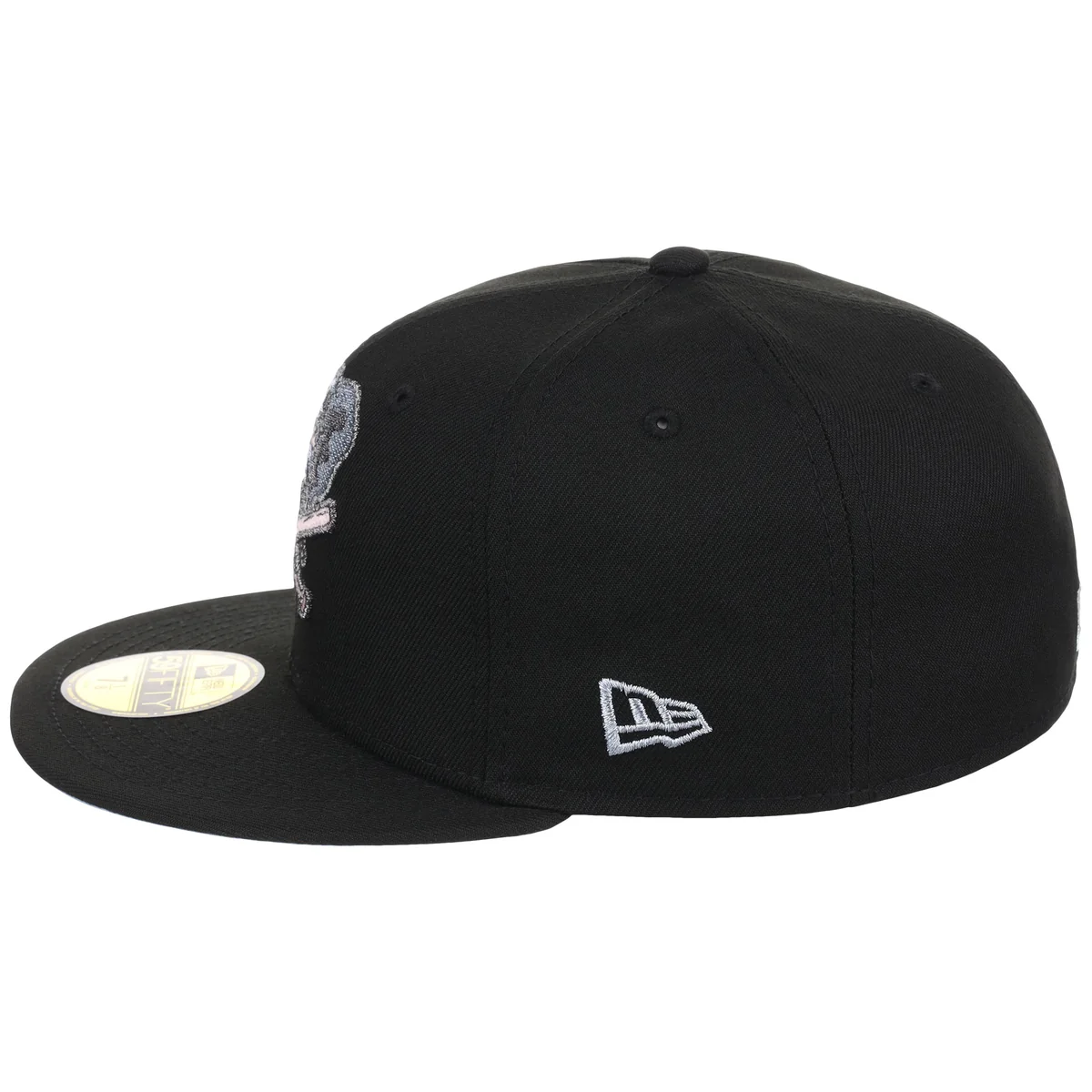 Oakland Athletics MLB Pewter Skies New Era 59FIFTY detail view