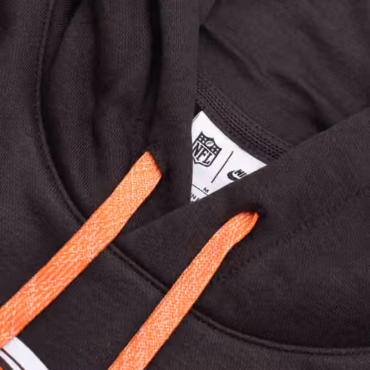 Cleveland Browns 2024 NFL Sideline Nike Club Hoodie Brown view 4
