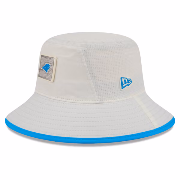 Carolina Panthers 2026 NFL Training Camp Stretch Bucket Hat Cream/Blue product photo