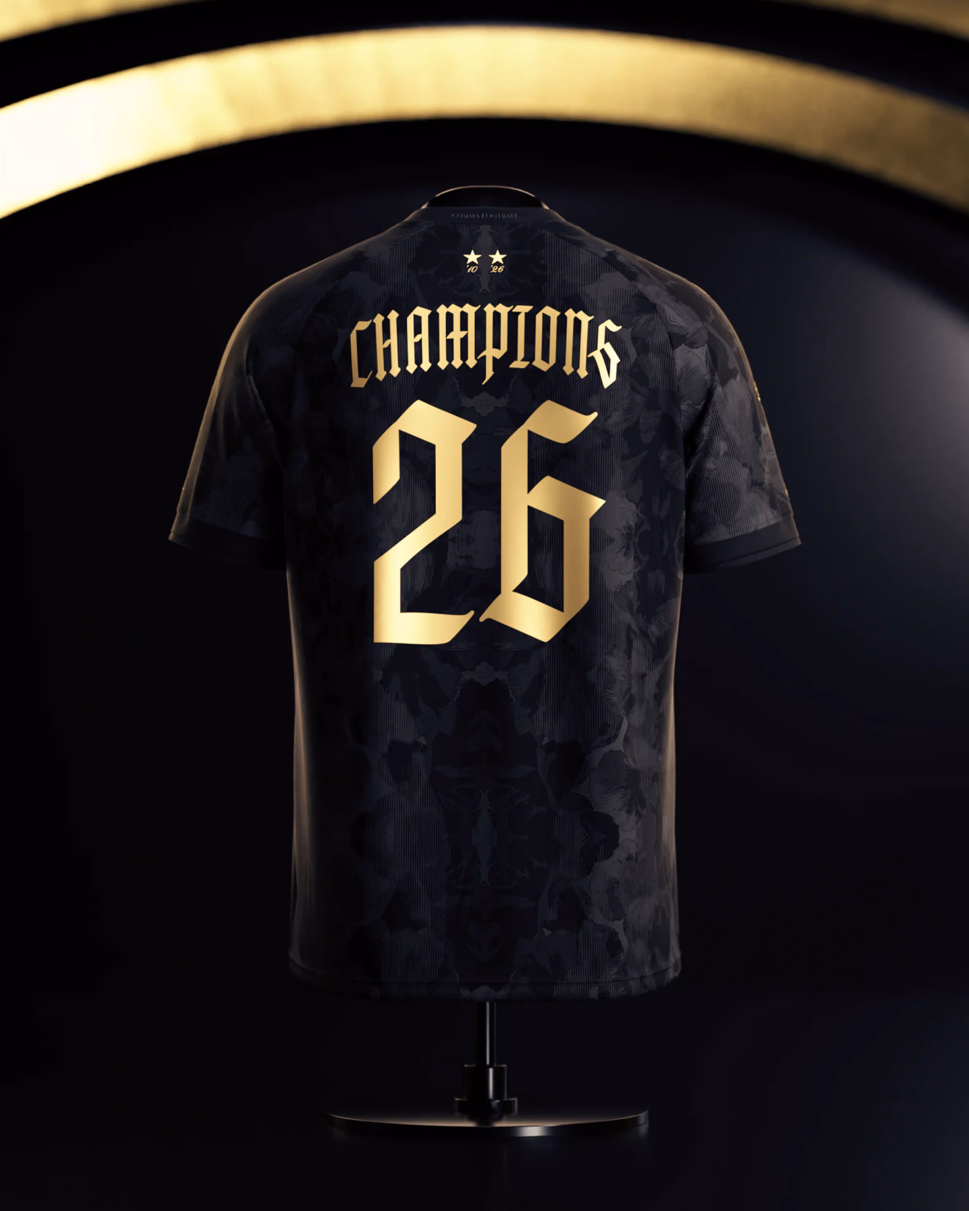 Jersevo Custom Personalized Spain 2026 Champions Jersey back view