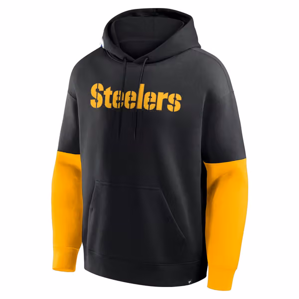 Pittsburgh Steelers NFL Helmet Hoodie view 2