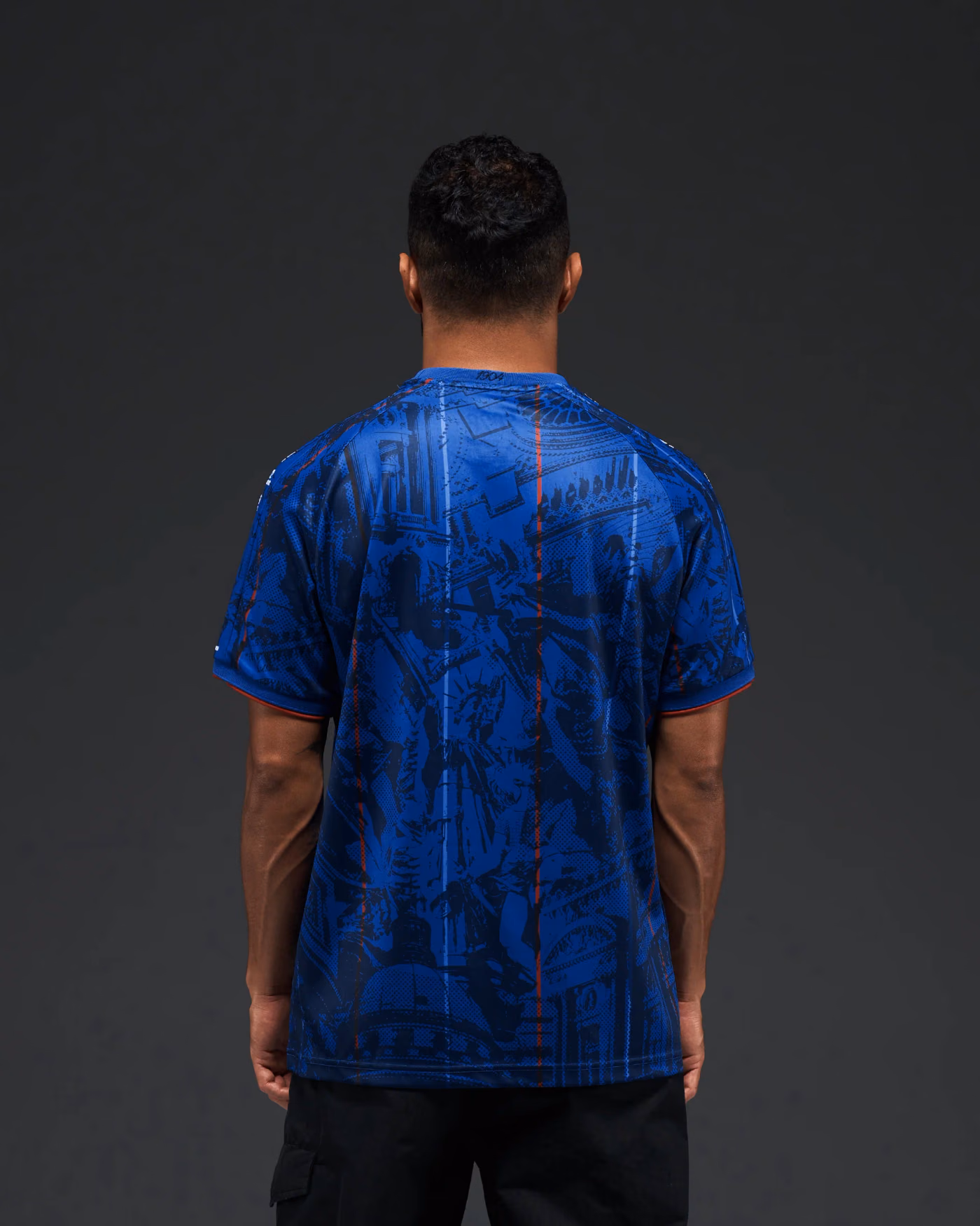 Jersevo Custom Personalized France Heritage Jersey (2026WC Edition) back view