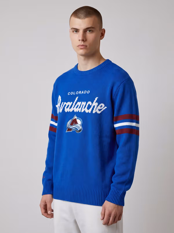Colorado Avalanche NHL Head Coach Sweater Blue view 1