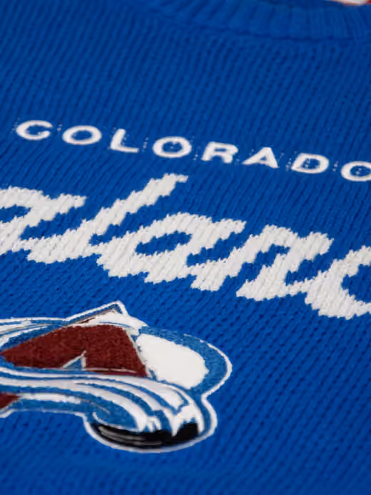 Colorado Avalanche NHL Head Coach Sweater Blue view 4