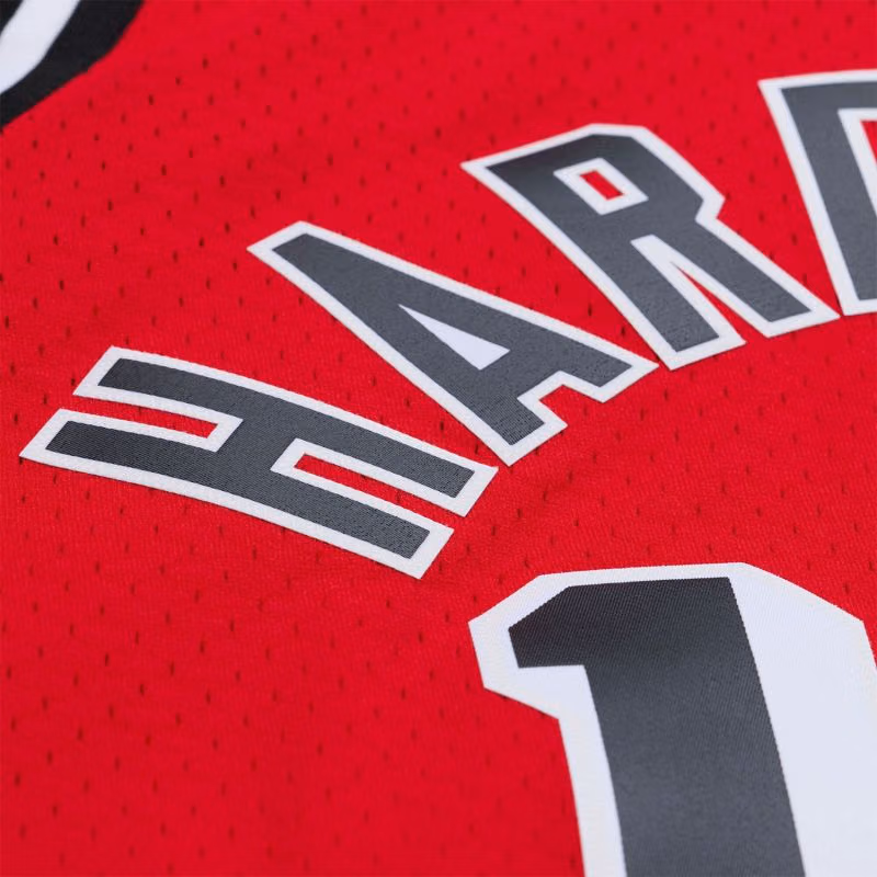 Tim Hardaway #10 Miami Heat 1996-97 Swingman NBA Jersey Red view 5