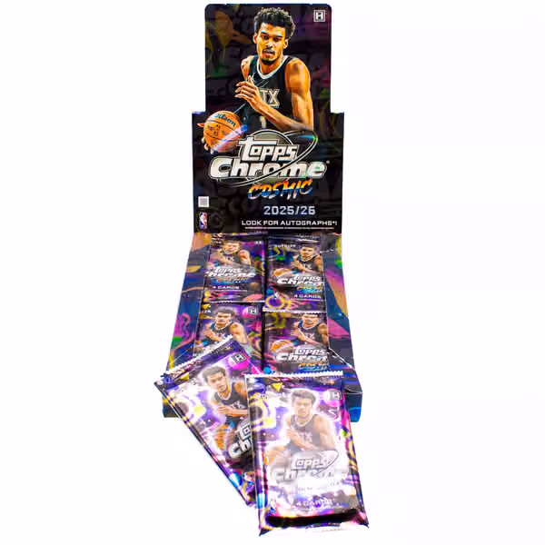2025/26 Topps Cosmic Chrome NBA Basketball Hobby Box view 10