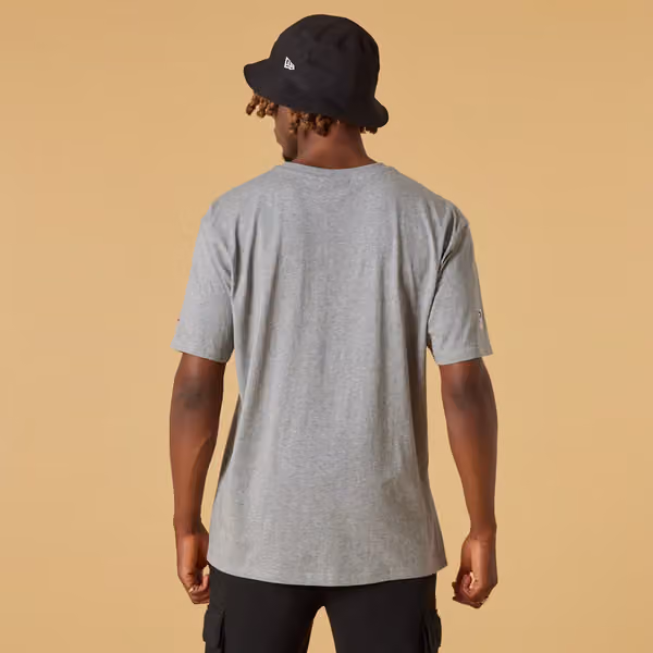 Tampa Bay Buccaneers Left Chest Logo New Era T-Shirt Gray view 2