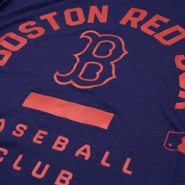 Boston Red Sox Early Work 2026 MLB Authentic Tri-Blend T-Shirt Navy view 3