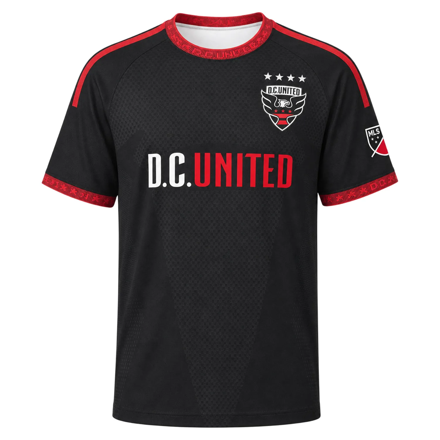 DC United Soccer Jersey Custom – Bold Name & Number