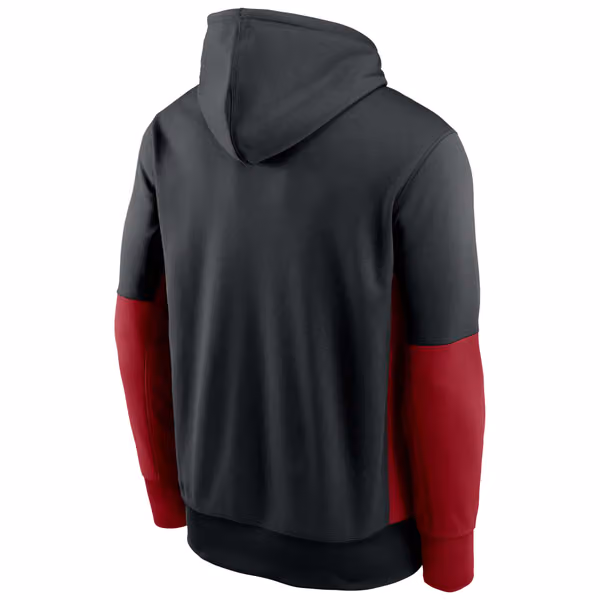 Arizona Cardinals Color Block Nike Therma NFL Hoodie view 2