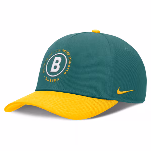 Boston Red Sox City Connect Rise Adjustable MLB Cap Green product photo