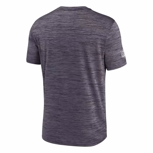 Atlanta Falcons 2025 NFL Sideline Nike Velocity Performance T-Shirt Gray view 3
