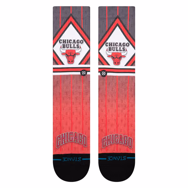 Chicago Bulls Hardwood Classics NBA Crew Socks view 2