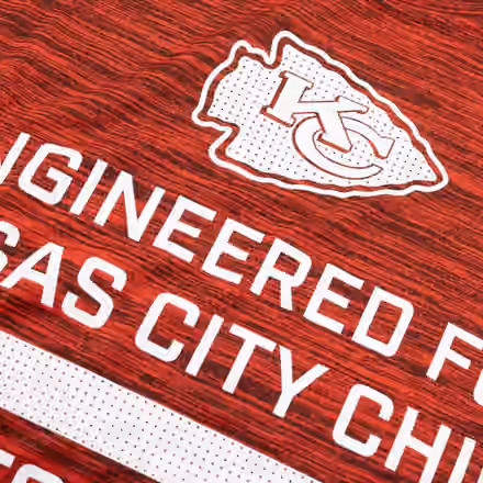 Kansas City Chiefs 2025 NFL Sideline Nike Velocity Performance Long Sleeve T-Shirt Red view 3