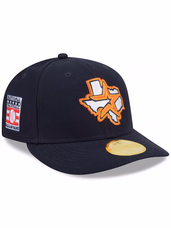 Houston Astros 2026 MLB Hall of Fame Low Profile 59FIFTY Fitted Cap Navy product photo