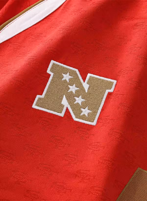 San Francisco 49ers 2026 Football x Football NFL Fan Jersey (YOUTH) view 5