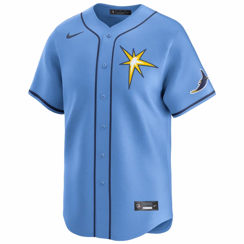Tampa Bay Rays Nike Limited MLB Baseball Jersey Alternate Blue view 1