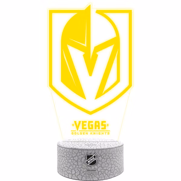 Vegas Golden Knights NHL Team Logo LED Sign view 2