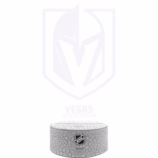 Vegas Golden Knights NHL Team Logo LED Sign view 3