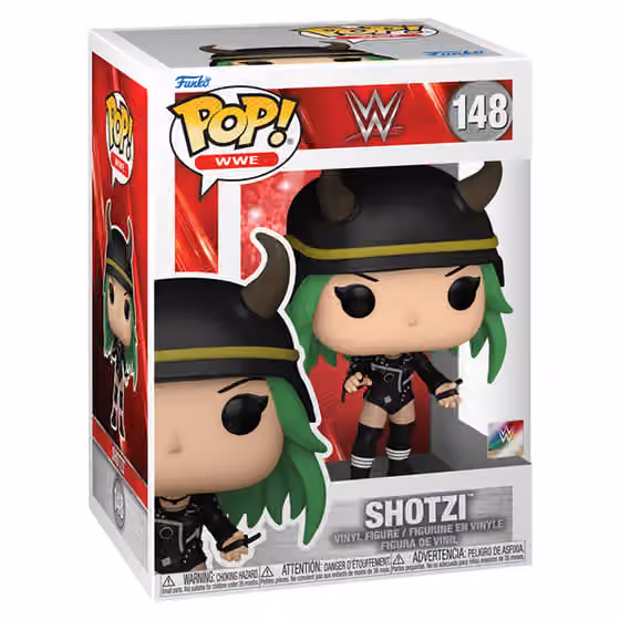 Funko POP! #148 Shotzi Blackheart Vinyl WWE Figure view 1