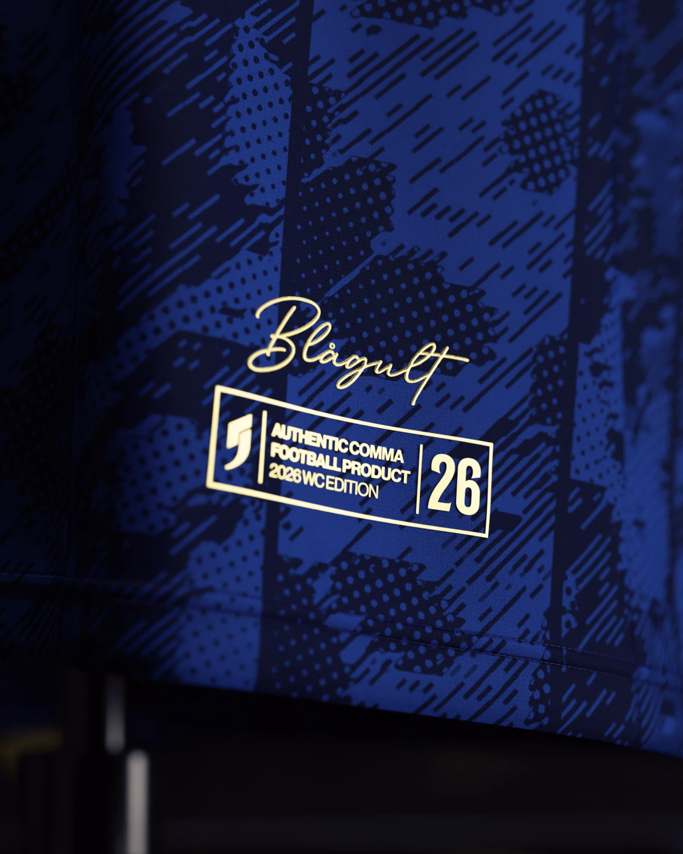 Jersevo Custom Personalized Sweden Heritage Jersey (2026WC Edition) detail view 5