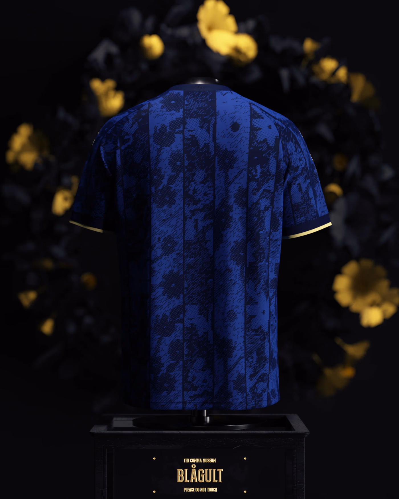 Jersevo Custom Personalized Sweden Heritage Jersey (2026WC Edition) back view