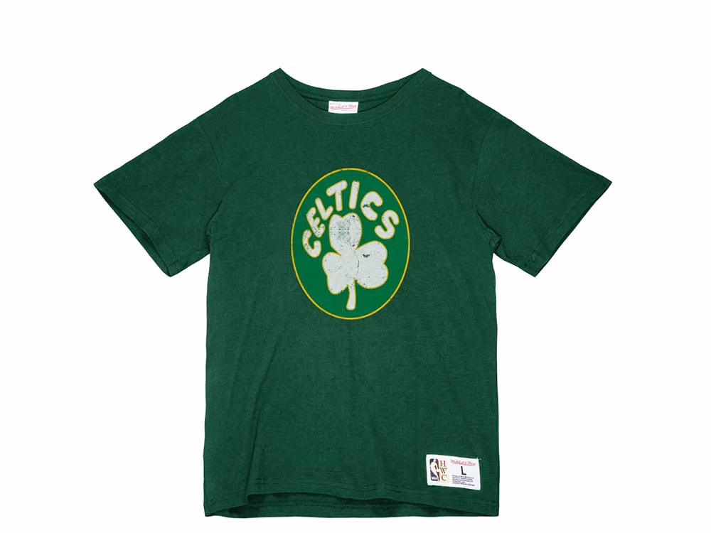 Mitchell & Ness Boston Celtics Legendary Green Vintage T-Shirt front