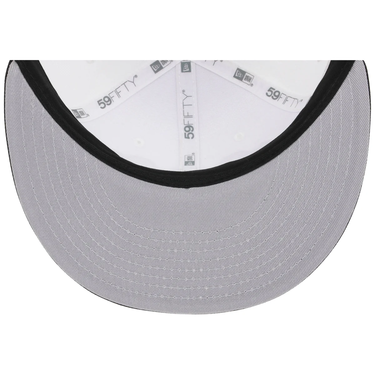 Houston Astros MLB Friday Flux New Era 59FIFTY - White/Black back view
