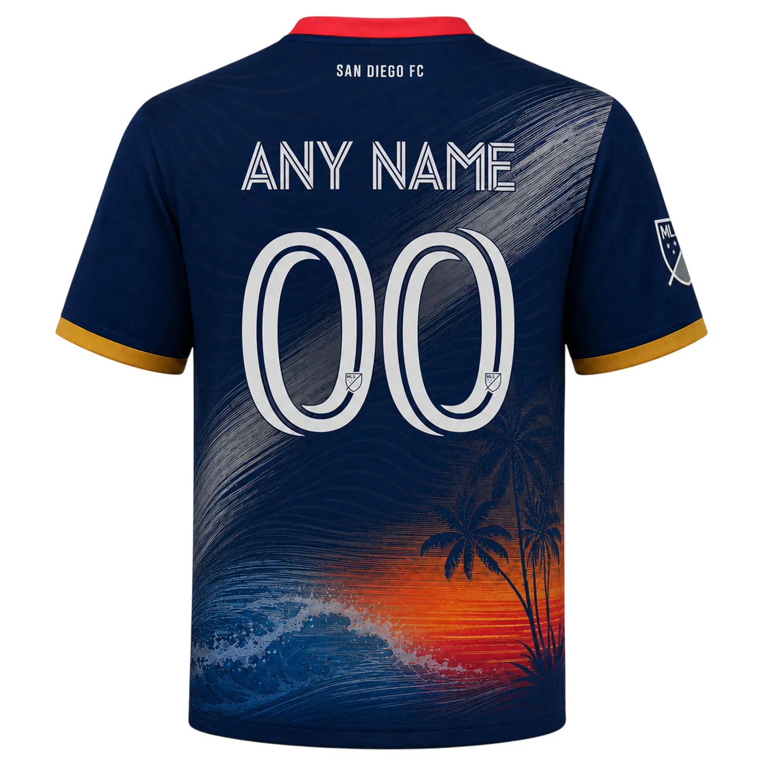 San Diego FC Jersey – Bold Navy Custom Name & Number