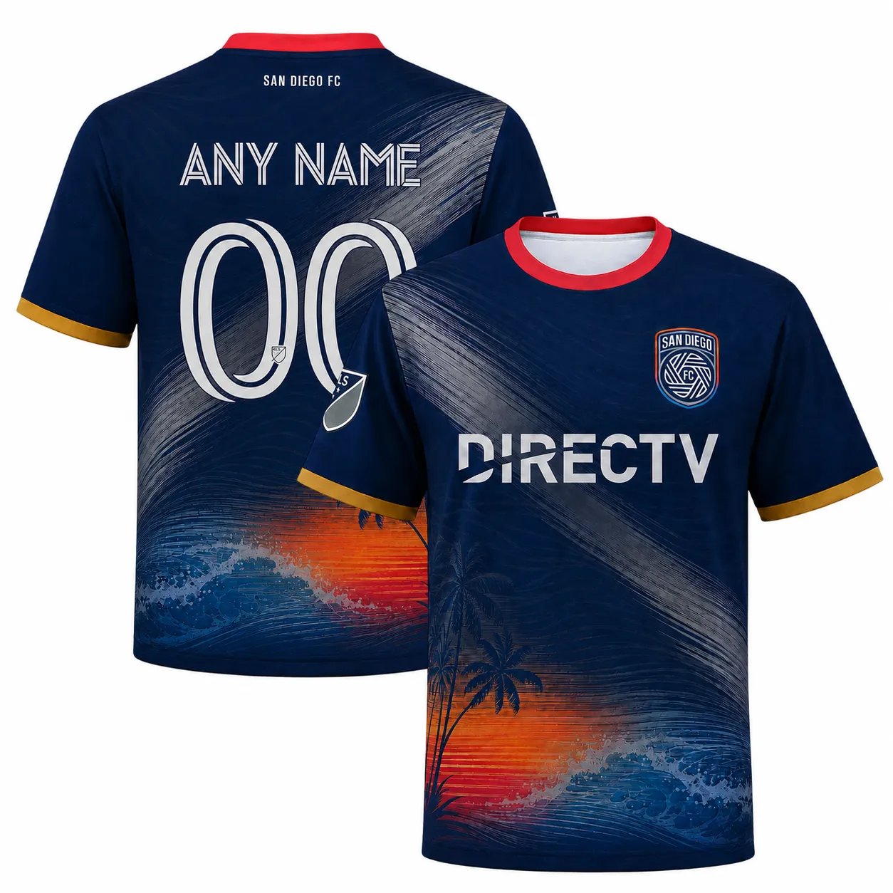 San Diego FC Jersey – Bold Navy Custom Name & Number