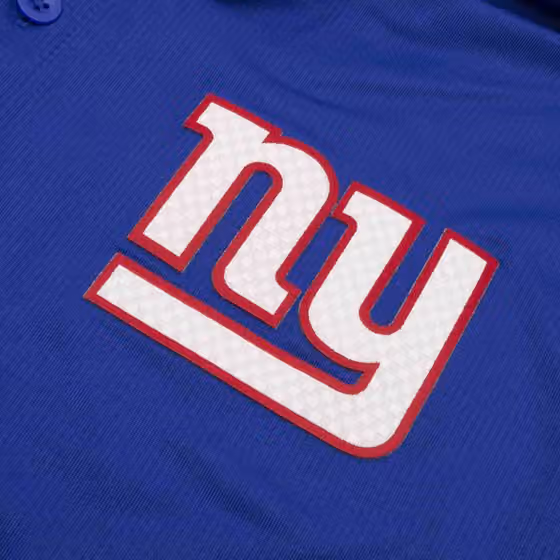 New York Giants Team Logo Franchise Nike NFL Polo Shirt view 3