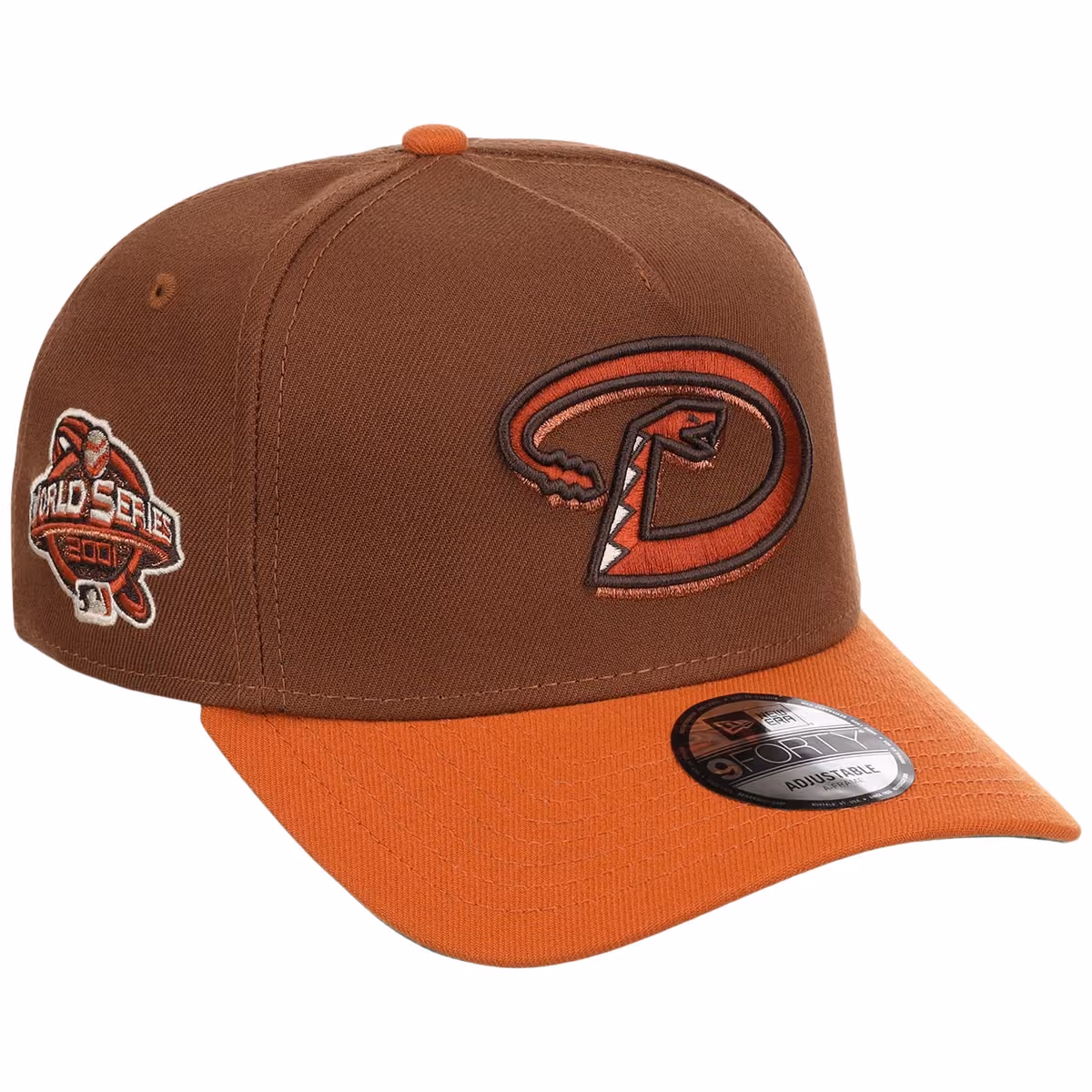 Arizona Diamondbacks MLB Copper Harvest New Era 9FORTY A-Frame front view