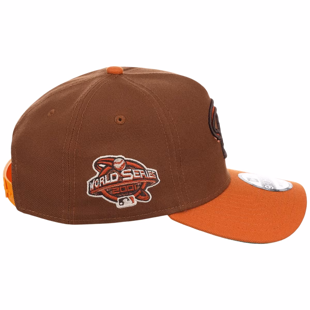 Arizona Diamondbacks MLB Copper Harvest New Era 9FORTY A-Frame detail view