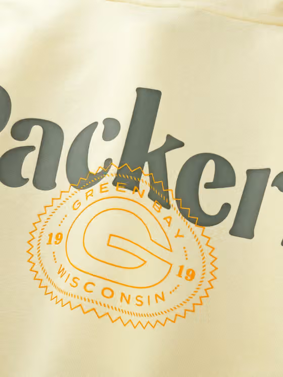 Green Bay Packers 2026 NFL Rivalries Sideline Standard Issue Hoodie Cream view 6