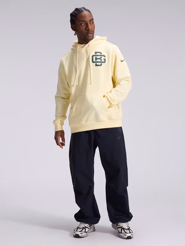 Green Bay Packers 2026 NFL Rivalries Sideline Standard Issue Hoodie Cream view 2