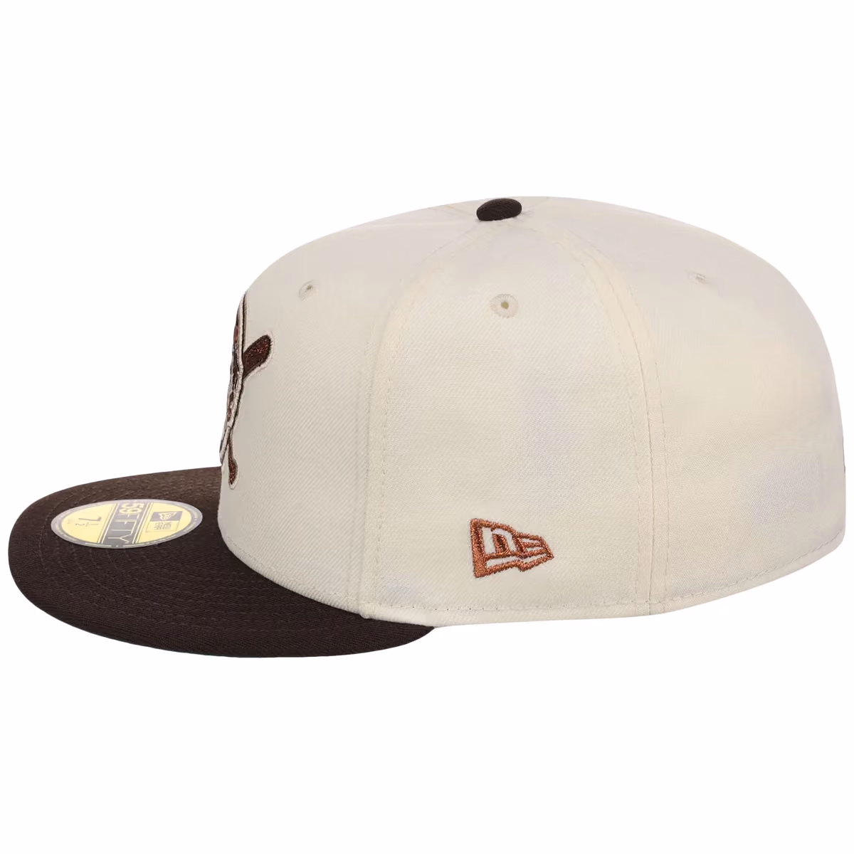 Pittsburgh Pirates MLB Walnut Reserve New Era 59FIFTY detail view