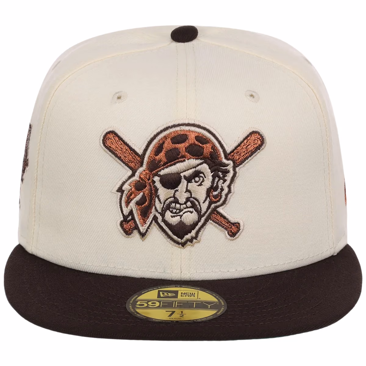 Pittsburgh Pirates MLB Walnut Reserve New Era 59FIFTY detail view