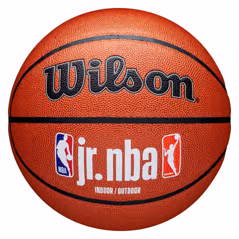 Wilson Jr. NBA Family Authentic Indoor/Outdoor Basketball (Size 6) view 1