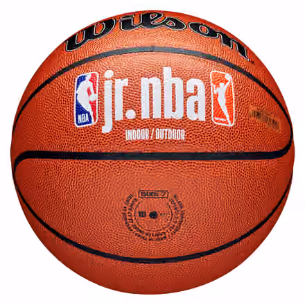 Wilson Jr. NBA Family Authentic Indoor/Outdoor Basketball (Size 6) view 2
