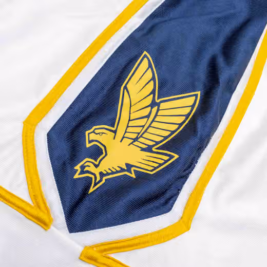 Marquette Golden Eagles 2002-03 Mitchell & Ness Authentic NCAA Shorts White view 3