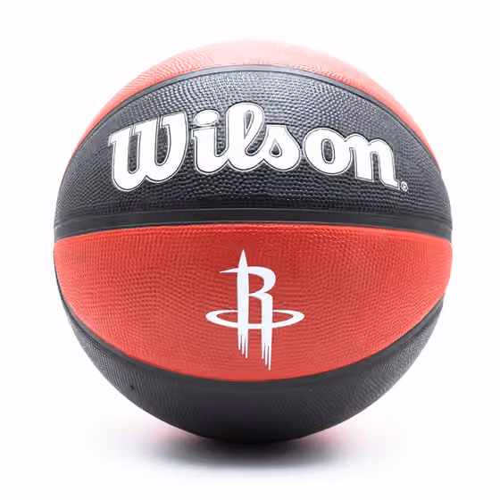 Houston Rockets Team Tribute Wilson NBA Basketball (Size 7) view 1