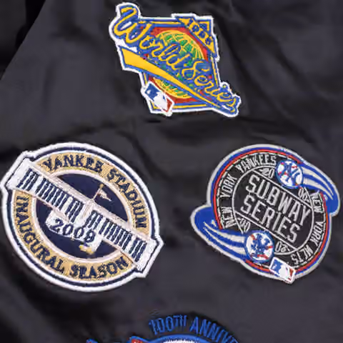 New York Yankees Cooperstown Patches '47 Kingsland MLB Jacket view 5