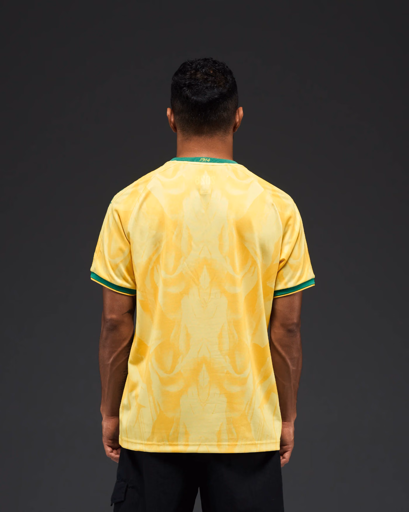 Jersevo Custom Personalized Brazil Heritage Jersey (2026WC Edition) back view