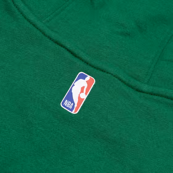 Boston Celtics NBA Logo Nike Club Hoodie Green (YOUTH) view 4
