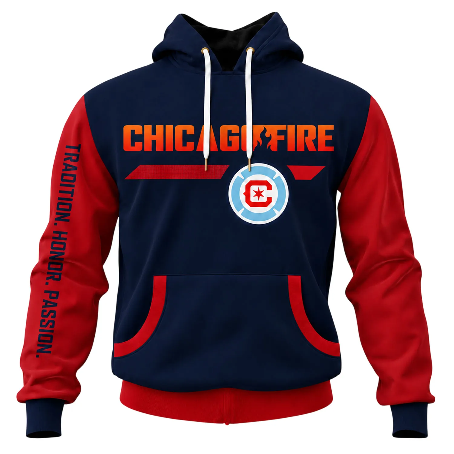 Chicago Fire Retro Hoodie Memorable Style Fan Gear