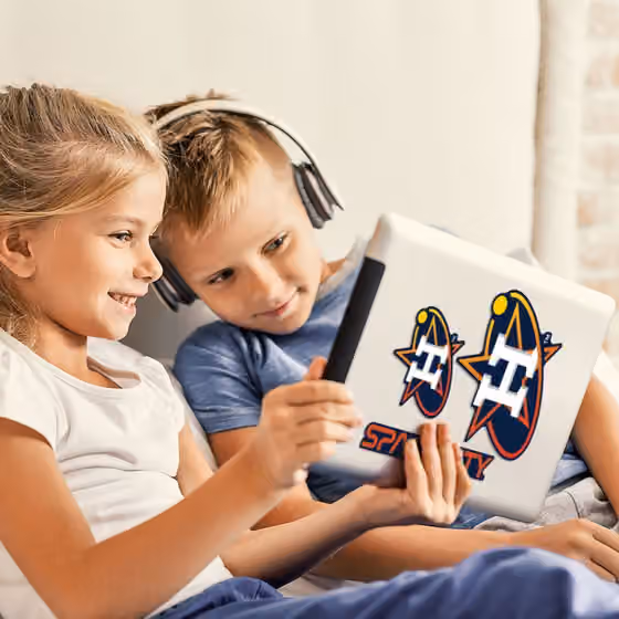 Houston Astros City Connect Multi-Use MLB Decals Set (3 Pcs.) view 2