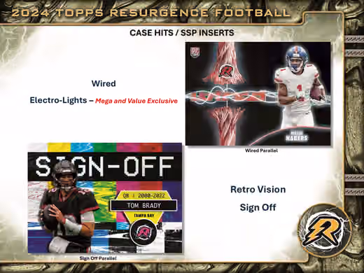 2024 Topps Resurgence Football Blaster Box view 4