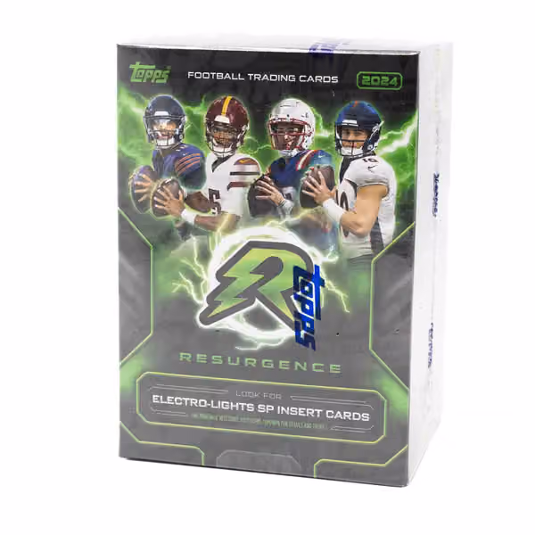 2024 Topps Resurgence Football Blaster Box view 1