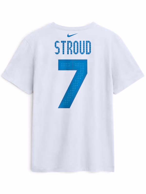 C.J. Stroud #7 Houston Texans 2026 NFL Rivalries Player T-Shirt White view 3